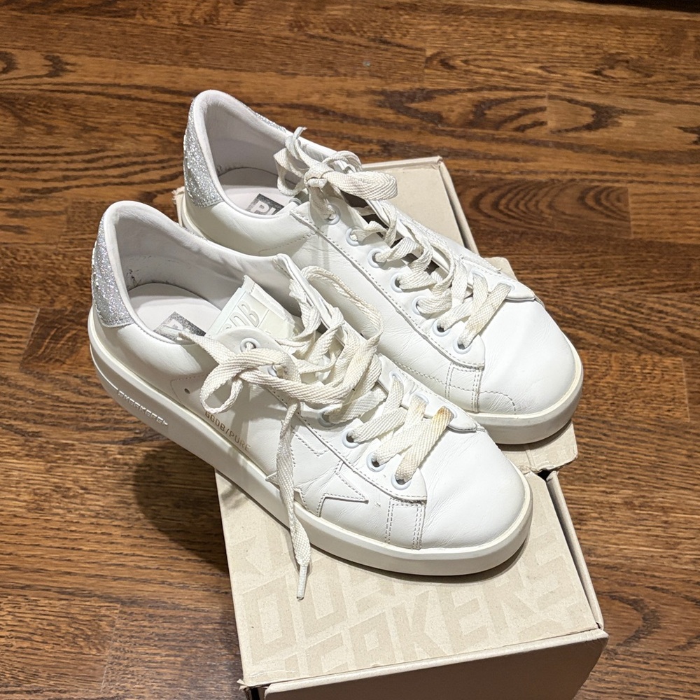 Golden Goose Purestar Low Top Sneaker Size 6
